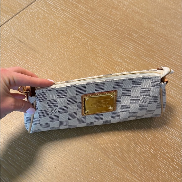Louis Vuitton Handbags - Louis Vuitton Damier Azur Eva Pochette USED